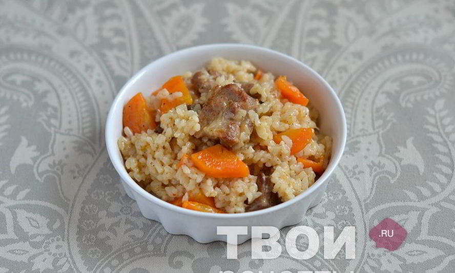 Рецепт плова со свининой