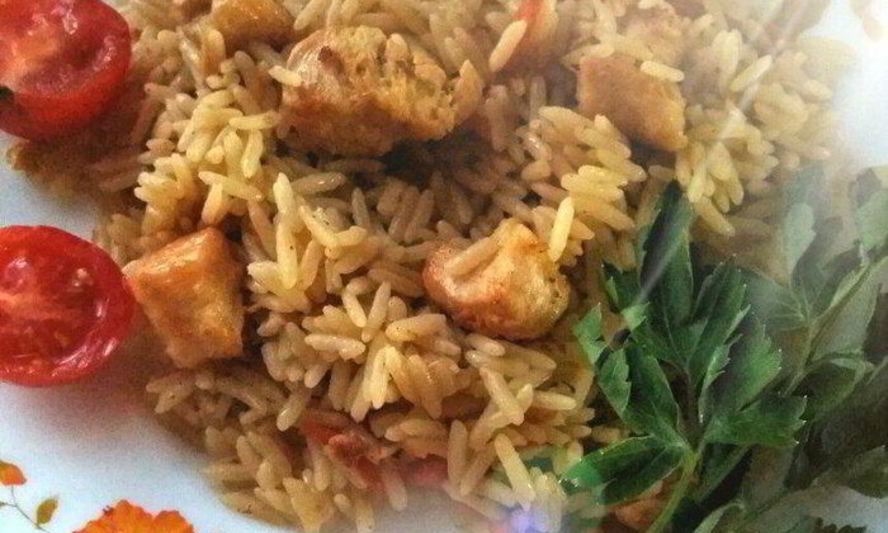 Рецепт плова студенческого из куриной грудки