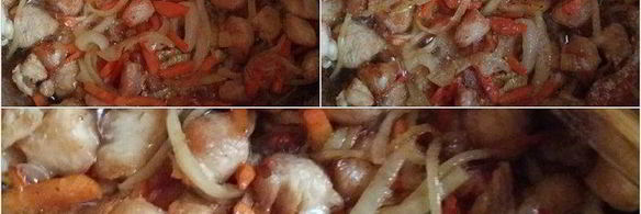 плов студенческий из куриной грудки