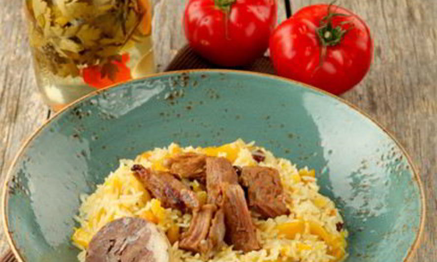 Рецепт плова той оши с нутом и изюмом