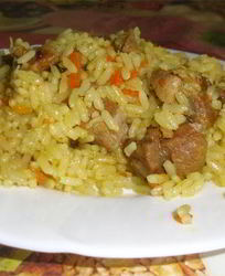 Плов узбекский из баранины