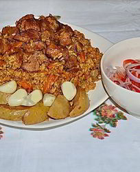 Плов узбекский из говядины