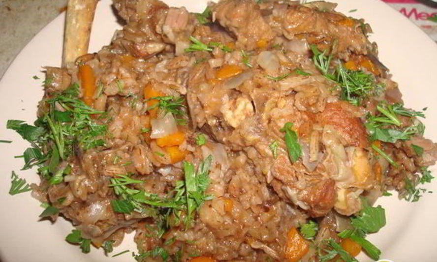 Рецепт плова узбекского из риса де-взира