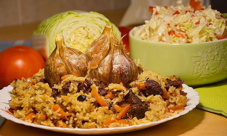 Рецепт плова узбекского с говядиной в мультиварке