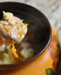 Плов в горшочках