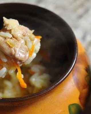 Плов в горшочках