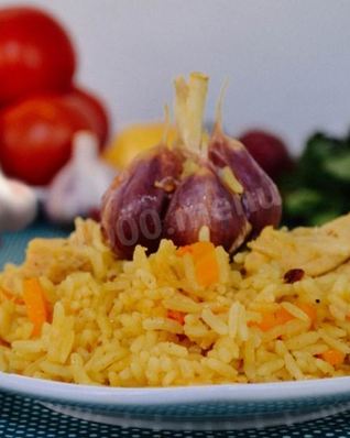 Плов в микроволновке