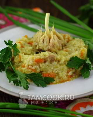 Плов в мультиварке-скороварке