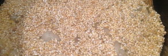 постный плов из ячневой крупы