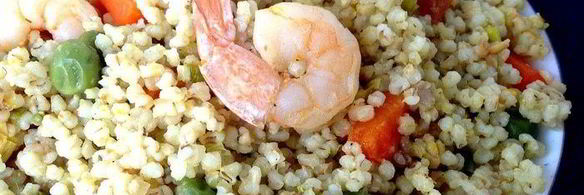 постный плов из ячневой крупы