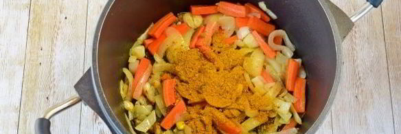 постный плов с овощами