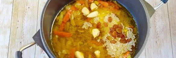 постный плов с овощами