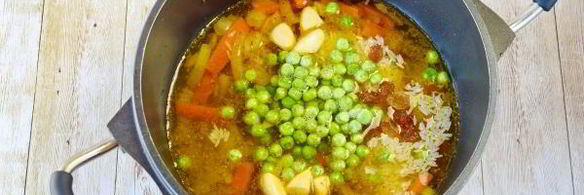 постный плов с овощами