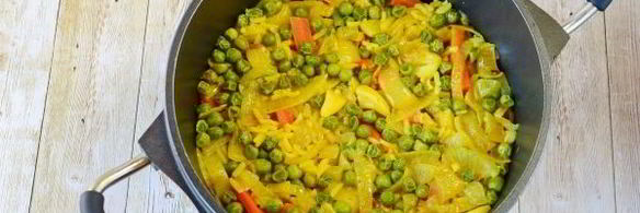 постный плов с овощами