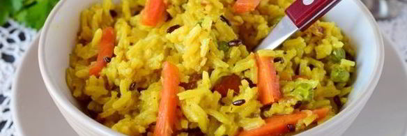 постный плов с овощами