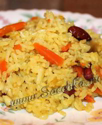 Постный плов в мультиварке