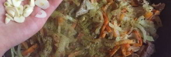 пряный плов с орехами