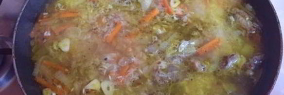 пряный плов с орехами