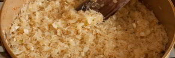 рисовый пилав с помидорами и базиликом