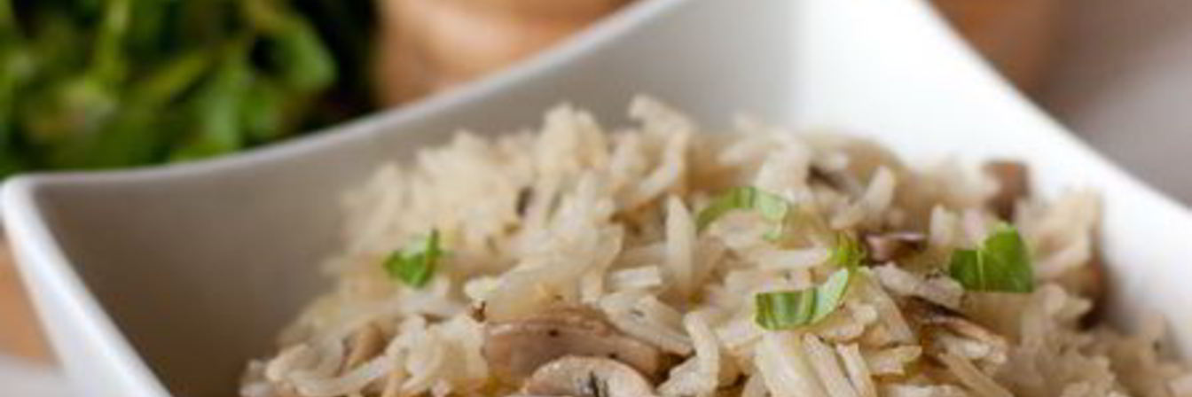 Рисовый пилав с шампиньонами