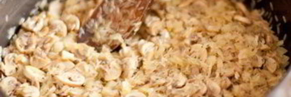 рисовый пилав с шампиньонами