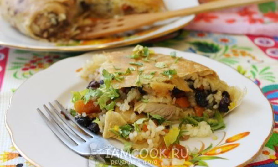 Рецепт шаха-плова