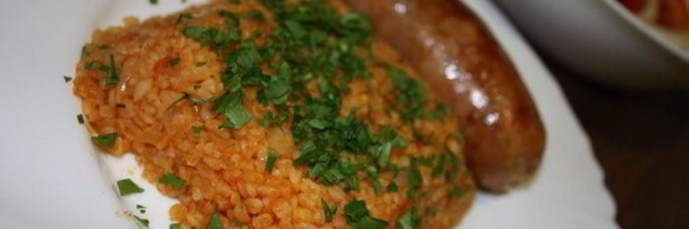 Турецкий плов — булгур с овощами