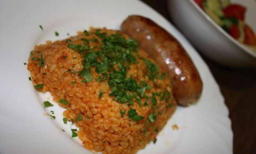 Рецепт турецкого плова — булгура с овощами