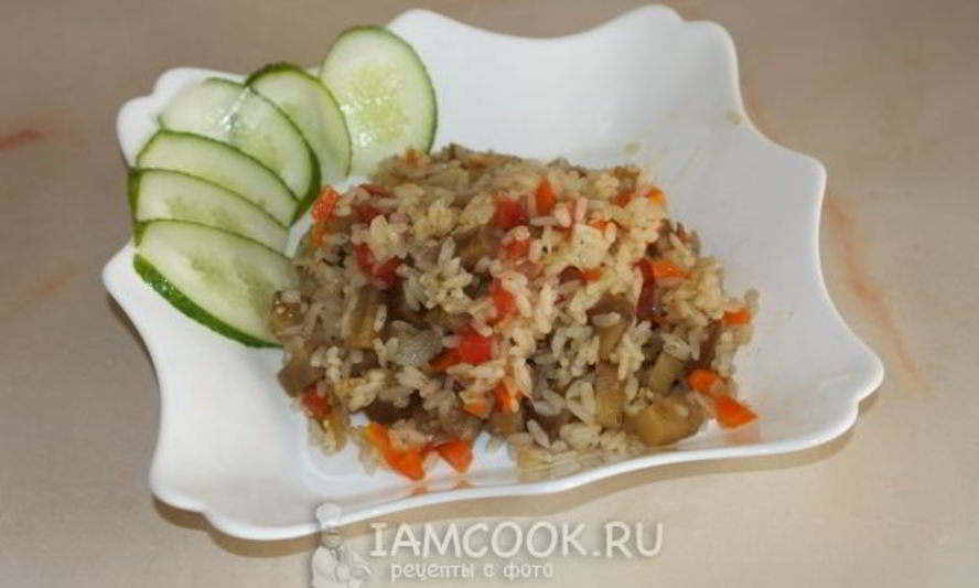 Рецепт турецкого плова с баклажанами