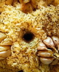 Узбекский плов с бараниной и нутом