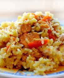 Вкусный плов с курицей в мультиварке