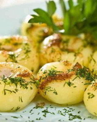 Польские клецки из картофеля