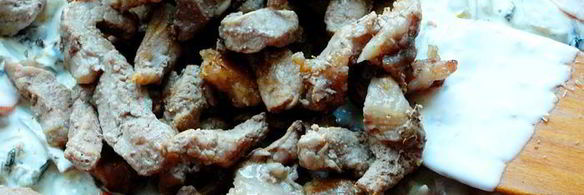 ароматное рагу из свинины и грибов