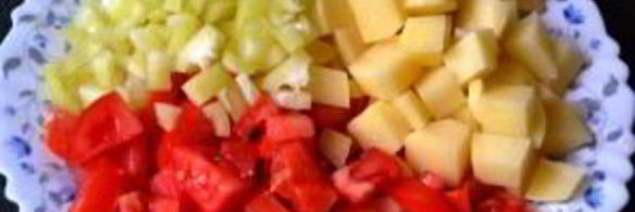 диетическое овощное рагу в мультиварке