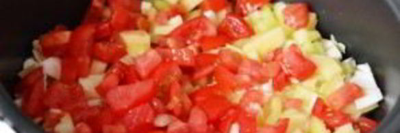 диетическое овощное рагу в мультиварке