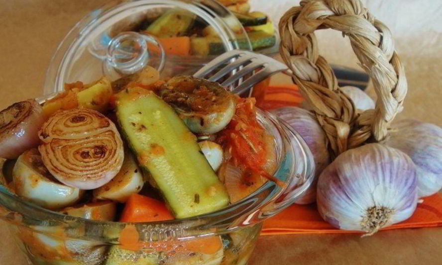 Рецепт диетического овощного рагу