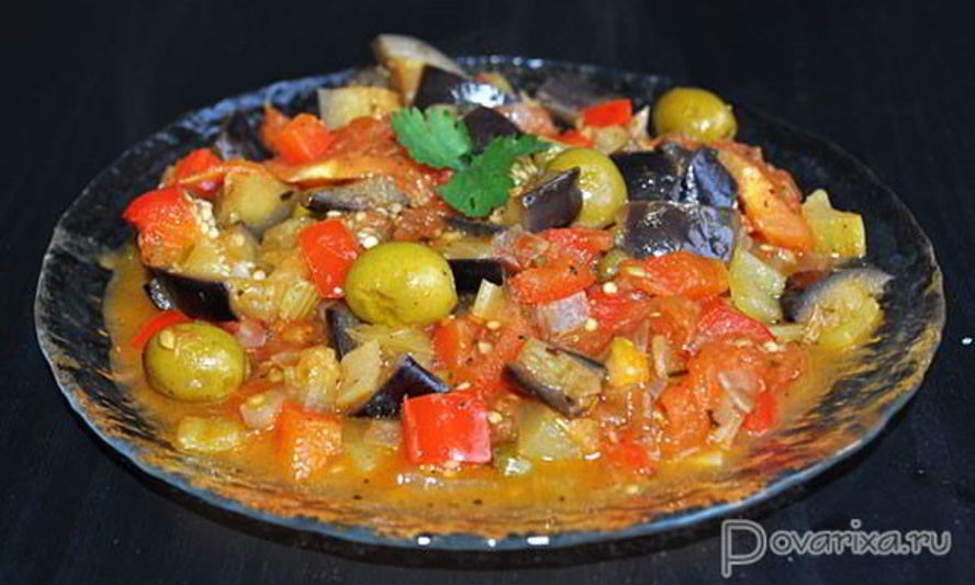 Рецепт капонаты, овощи по-сицилийски