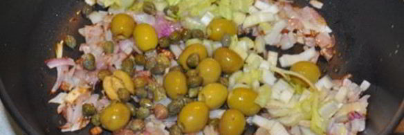 капоната, овощи по-сицилийски