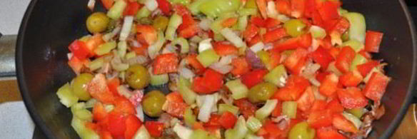 капоната, овощи по-сицилийски