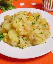 Картофельное рагу с овощами