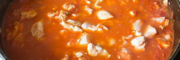 куриное рагу со шпинатом