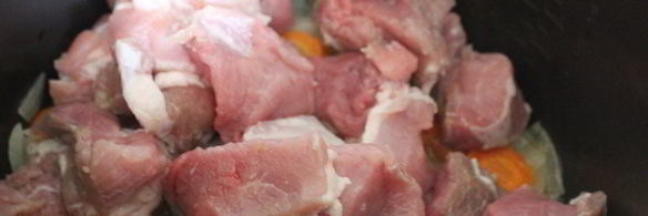 мясное рагу с фасолью