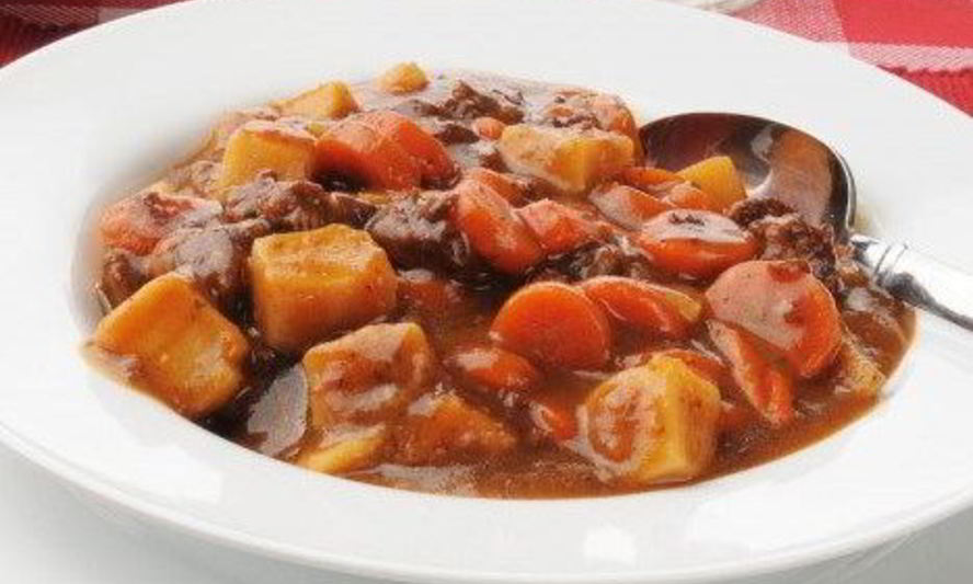 Рецепт мясного рагу с овощами и грибами