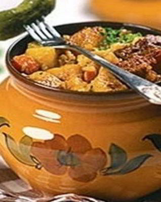 Овощное рагу по-мексикански с курицей