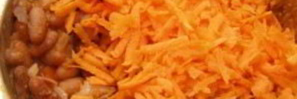 овощное рагу с фасолью