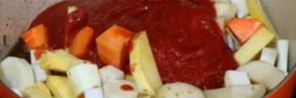 овощное рагу с мясом