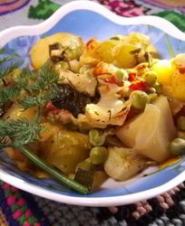 Овощное рагу в духовке