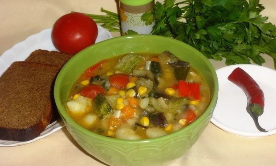 Рецепт овощного рагу яркие краски лета