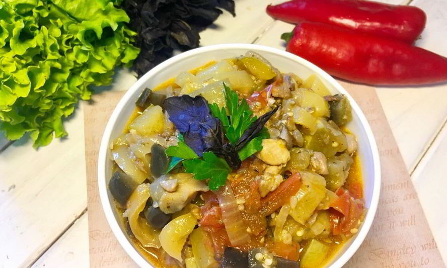 Рецепт овощного рагу