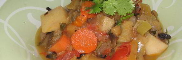 постное овощное рагу